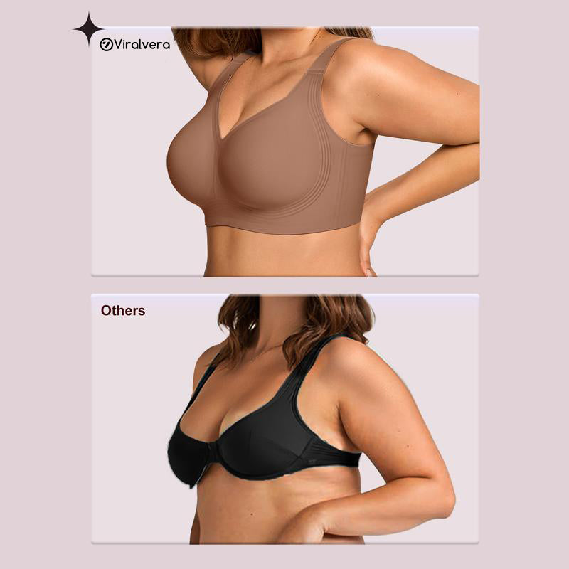 Full-Coverage Wire-Free Jelly Bra – Natural Shape & Comfort