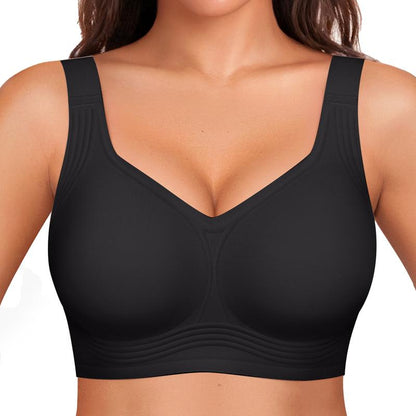 Full-Coverage Wire-Free Jelly Bra – Natural Shape & Comfort