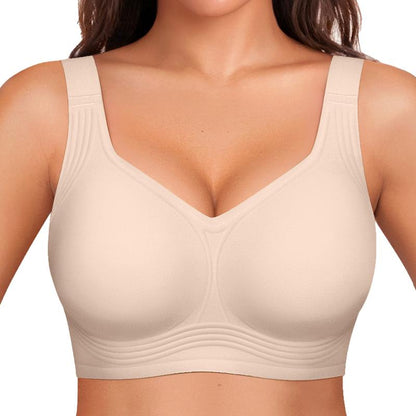 Full-Coverage Wire-Free Jelly Bra – Natural Shape & Comfort